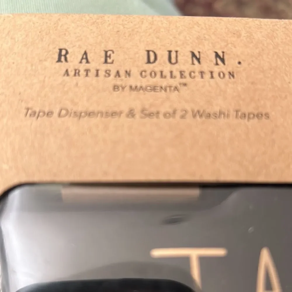 Rae Dunn Ceramic Tape Dispenser 
